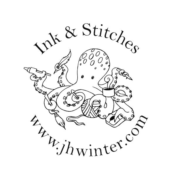 Ink & Stitches Logo - Photo Credit: J.H. Winter