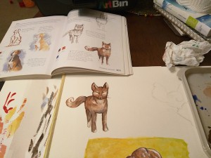 fox-watercolor